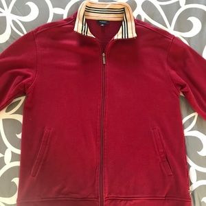 Men’s Burberry zip up sweater